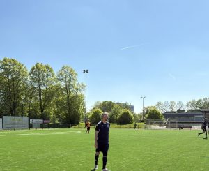 DJK Michael gegen SG Heisingen Spielszene Freizeitliga Essen