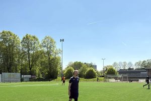 DJK Michael gegen SG Heisingen Spielszene Freizeitliga Essen