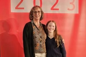 Helena Wehmeyer bei der Sportlerehrung der Sparkasse Essen